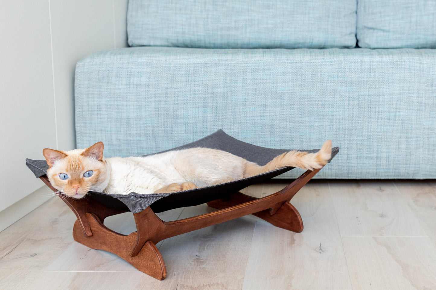 Cat hammock, cat bed, cat hammock stand, cat hammock bed, cat couch, outdoor cat hammock, wood cat hammock cooling, cat hanging bed,cat sofa